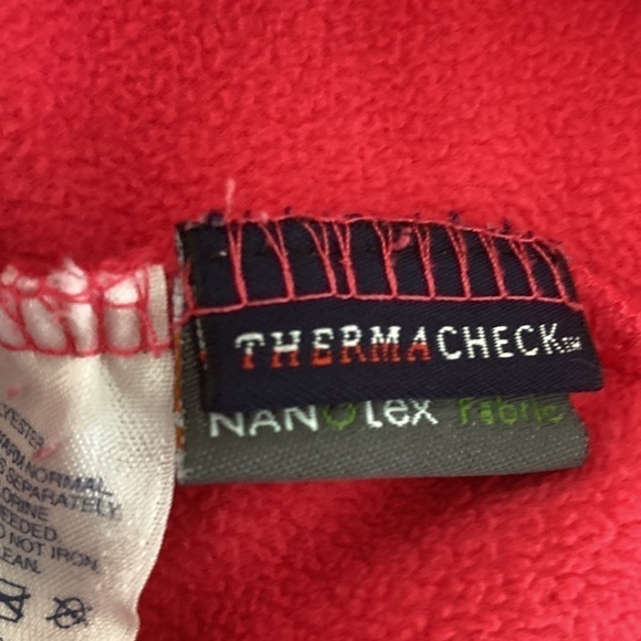 Lands’ End XL 18 20 fleece vest pink pockets - Picture 15 of 15